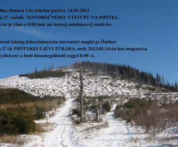 Aktuality / Novoročný výstup na Pipíťku - foto