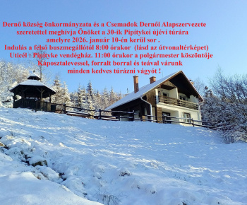 Aktuality / Novoročný výstup na Pipíťku 2026 - Újévi túrázás a Pipítykére 2026 - foto