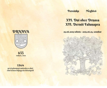 XII. Dni obce Drnava -  XII. Dernői falunap 2019