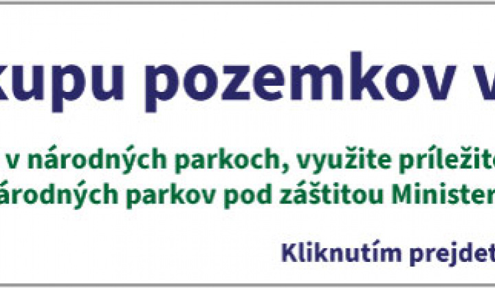 Výkupu pozemkov v národných parkoch