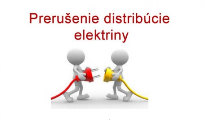 Oznámenie o prerušení distribúcie elektriny 27.júna 2025