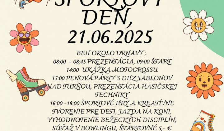 Športový deň - Sport nap 21.6.2025